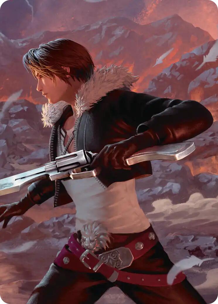 Squall, Gunblade Duelist Scene Art Card [FINAL FANTASY Art Series] | Game Master's Emporium (The New GME)