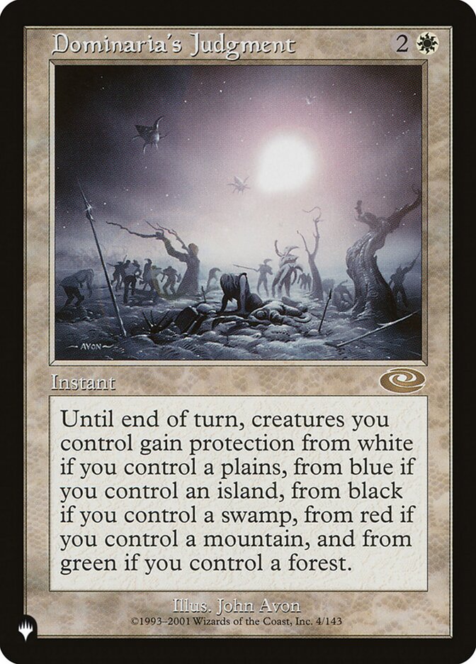 Dominaria's Judgment [The List] | Game Master's Emporium (The New GME)