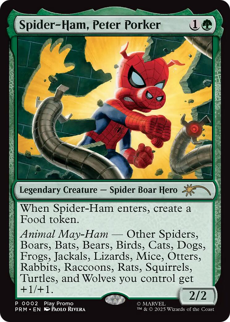 Spider-Ham, Peter Porker [Wizards Play Network 2025] | Game Master's Emporium (The New GME)