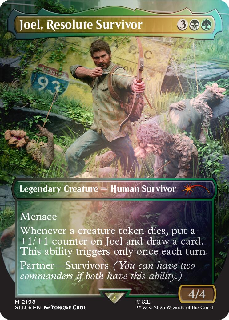 Joel, Resolute Survivor (Rainbow Foil) [Secret Lair Drop Series] | Game Master's Emporium (The New GME)