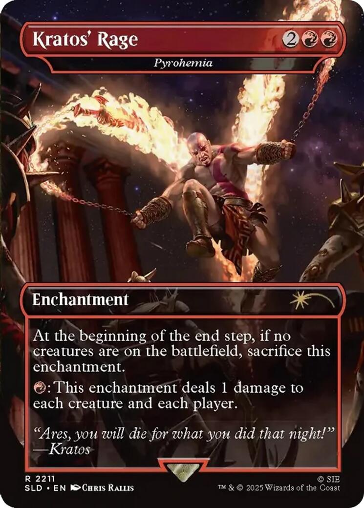 Kratos' Rage - Pyrohemia [Secret Lair Drop Series] | Game Master's Emporium (The New GME)