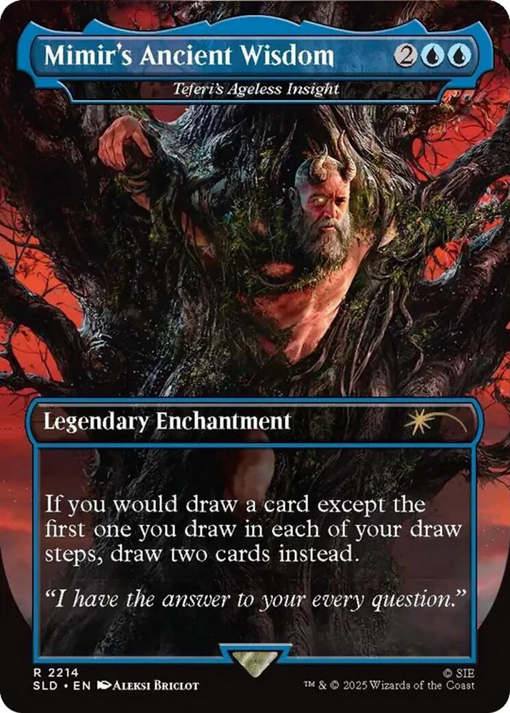 Mimir's Ancient Wisdom - Teferi's Ageless Insight [Secret Lair Drop Series] | Game Master's Emporium (The New GME)