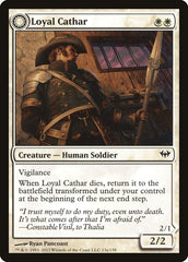 Loyal Cathar // Unhallowed Cathar [Dark Ascension] | Game Master's Emporium (The New GME)