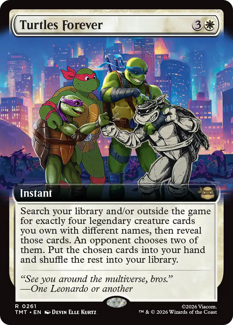 Turtles Forever (Extended Art) [Teenage Mutant Ninja Turtles] | Game Master's Emporium (The New GME)