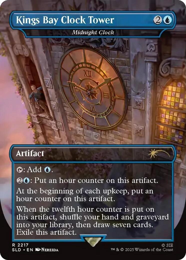 Kings Bay Clock Tower - Midnight Clock [Secret Lair Drop Series] | Game Master's Emporium (The New GME)
