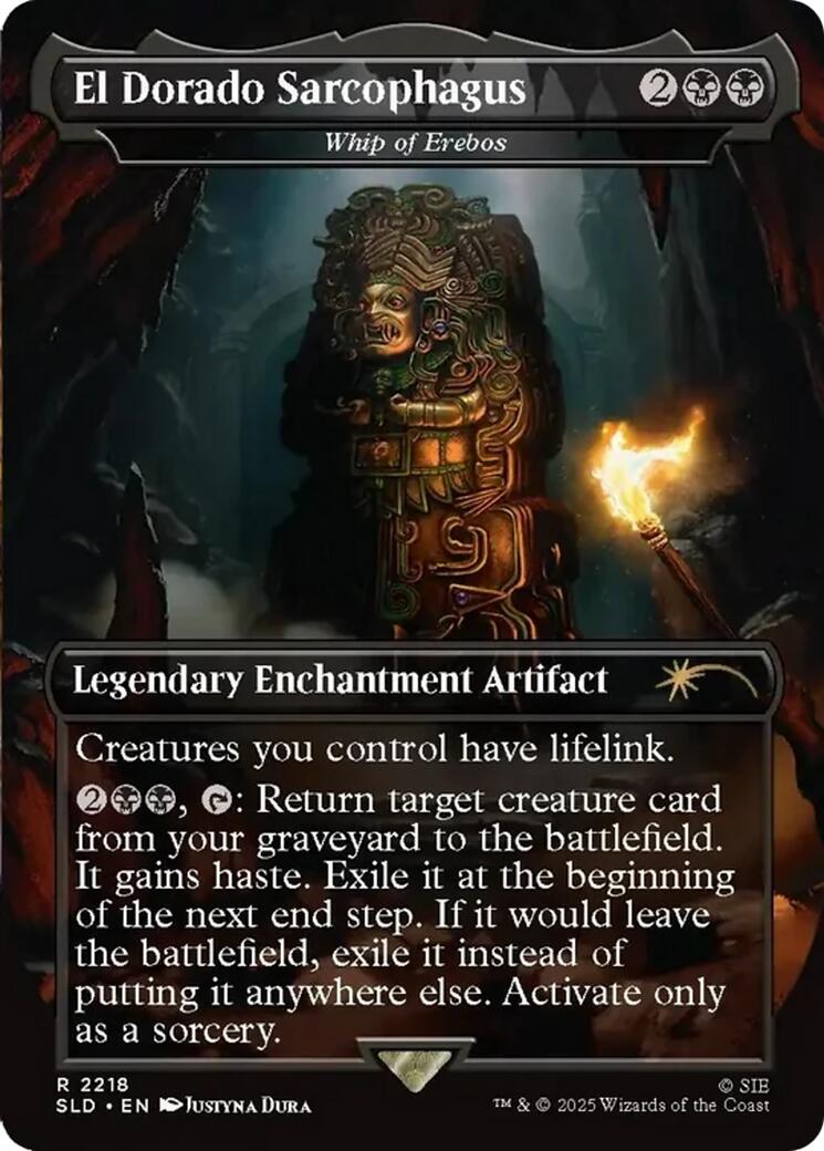 El Dorado Sarcophagus - Whip of Erebos [Secret Lair Drop Series] | Game Master's Emporium (The New GME)