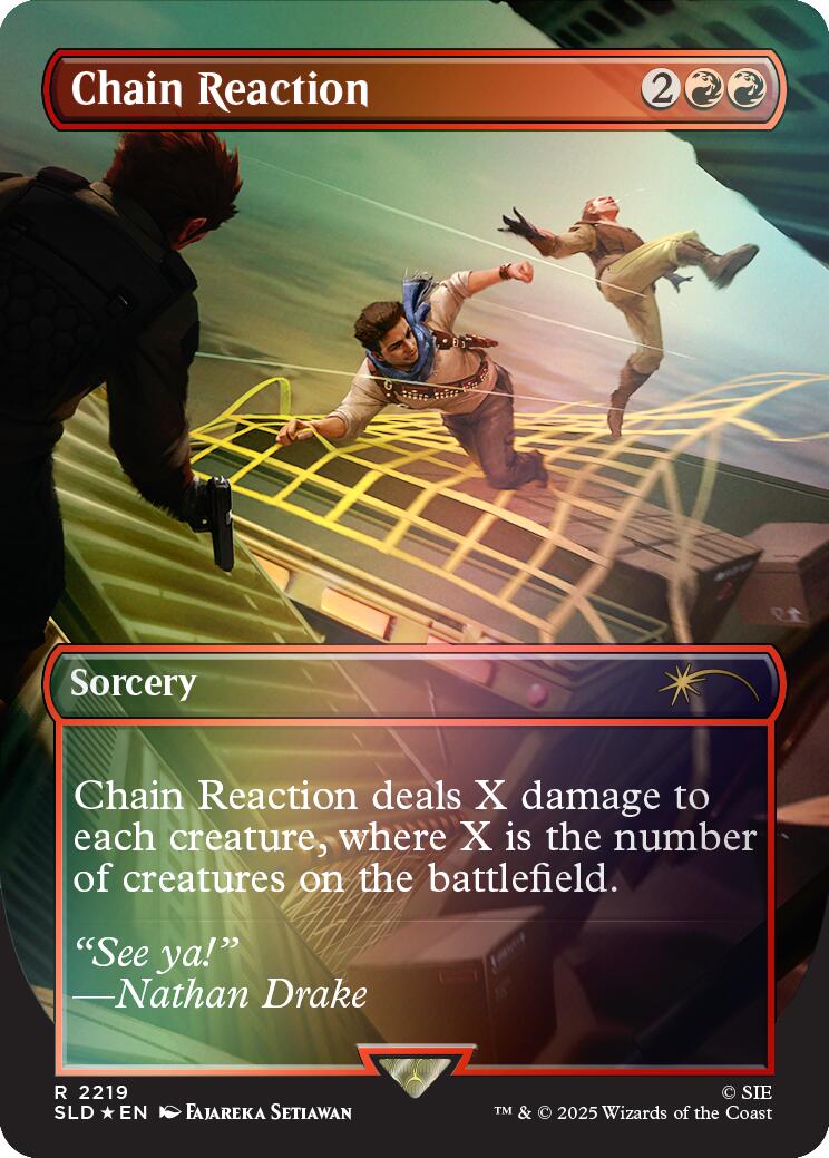 Chain Reaction (Rainbow Foil) [Secret Lair Drop Series] | Game Master's Emporium (The New GME)