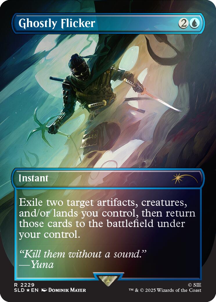 Ghostly Flicker (Rainbow Foil) [Secret Lair Drop Series] | Game Master's Emporium (The New GME)