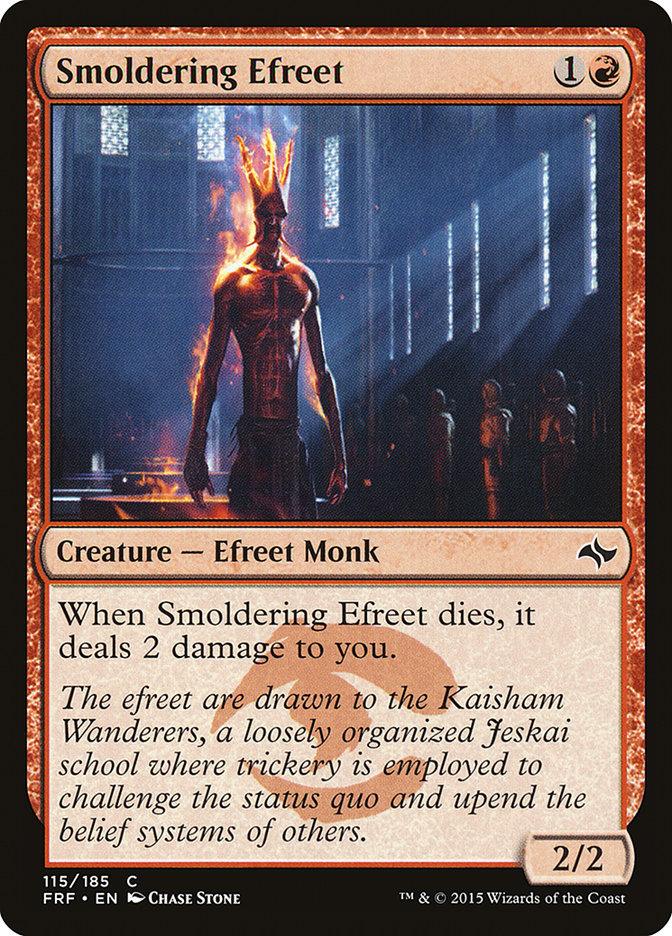 Smoldering Efreet [Fate Reforged] | Game Master's Emporium (The New GME)