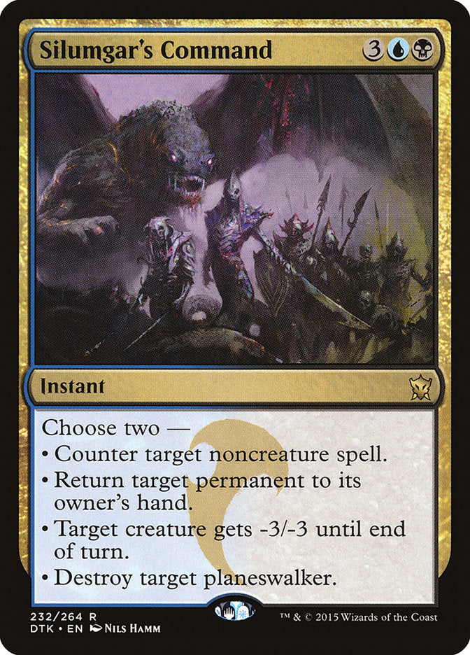 Silumgar's Command [Dragons of Tarkir] | Game Master's Emporium (The New GME)