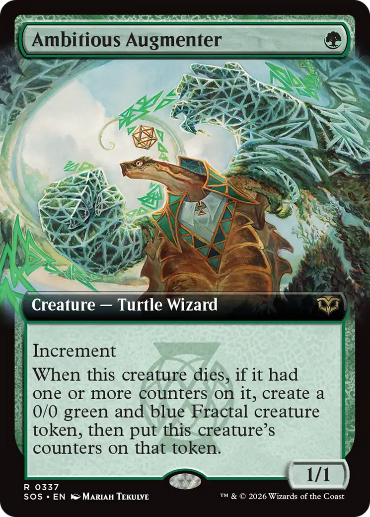 Ambitious Augmenter (Extended Art) [Secrets of Strixhaven] | Game Master's Emporium (The New GME)