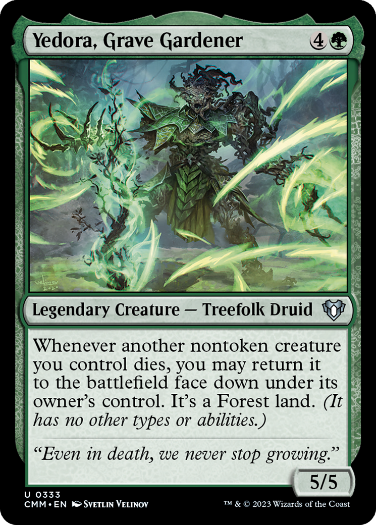 Yedora, Grave Gardener [Commander Masters] | Game Master's Emporium (The New GME)