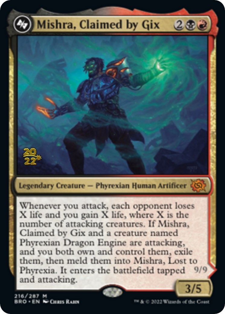 Mishra, Claimed by Gix [The Brothers' War Prerelease Promos] | Game Master's Emporium (The New GME)
