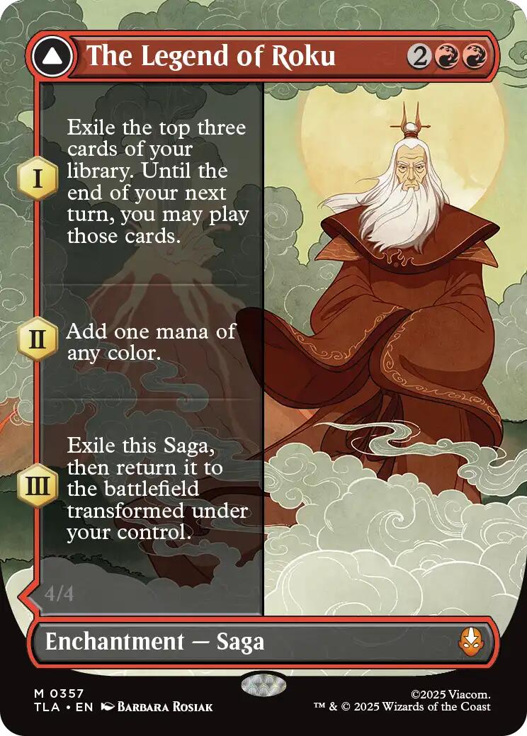 The Legend of Roku (Borderless) [Avatar: The Last Airbender] | Game Master's Emporium (The New GME)