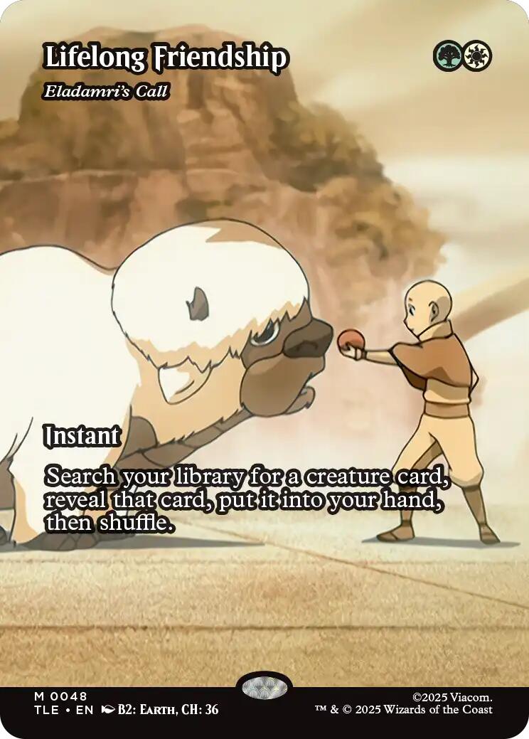 Lifelong Friendship - Eladamri's Call (Borderless) [Avatar: The Last Airbender: Eternal-Legal] | Game Master's Emporium (The New GME)