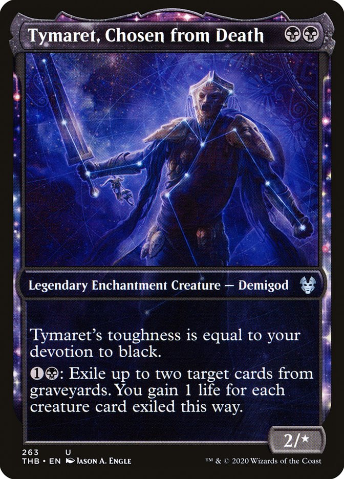 Tymaret, Chosen from Death (Showcase) [Theros Beyond Death] | Game Master's Emporium (The New GME)
