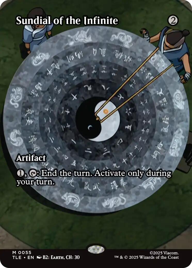 Sundial of the Infinite (Borderless) [Avatar: The Last Airbender: Eternal-Legal] | Game Master's Emporium (The New GME)