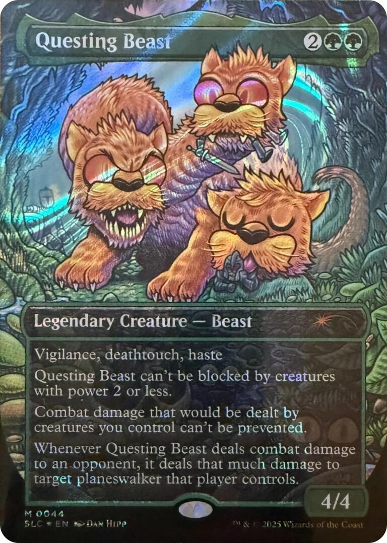 Questing Beast (Halo Foil) [Secret Lair Countdown Kit] | Game Master's Emporium (The New GME)