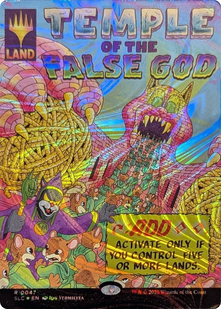 Temple of the False God (Halo Foil) [Secret Lair Countdown Kit] | Game Master's Emporium (The New GME)