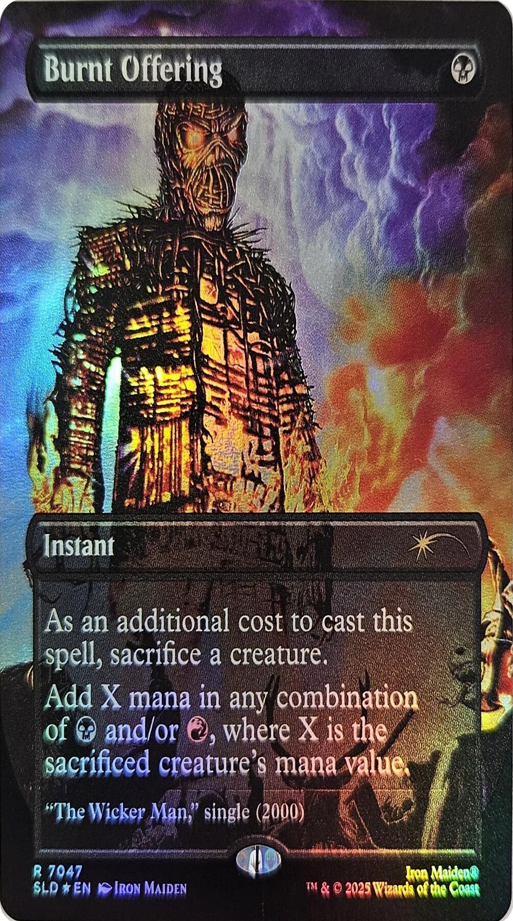Burnt Offering (Rainbow Foil) [Secret Lair Drop Series] | Game Master's Emporium (The New GME)