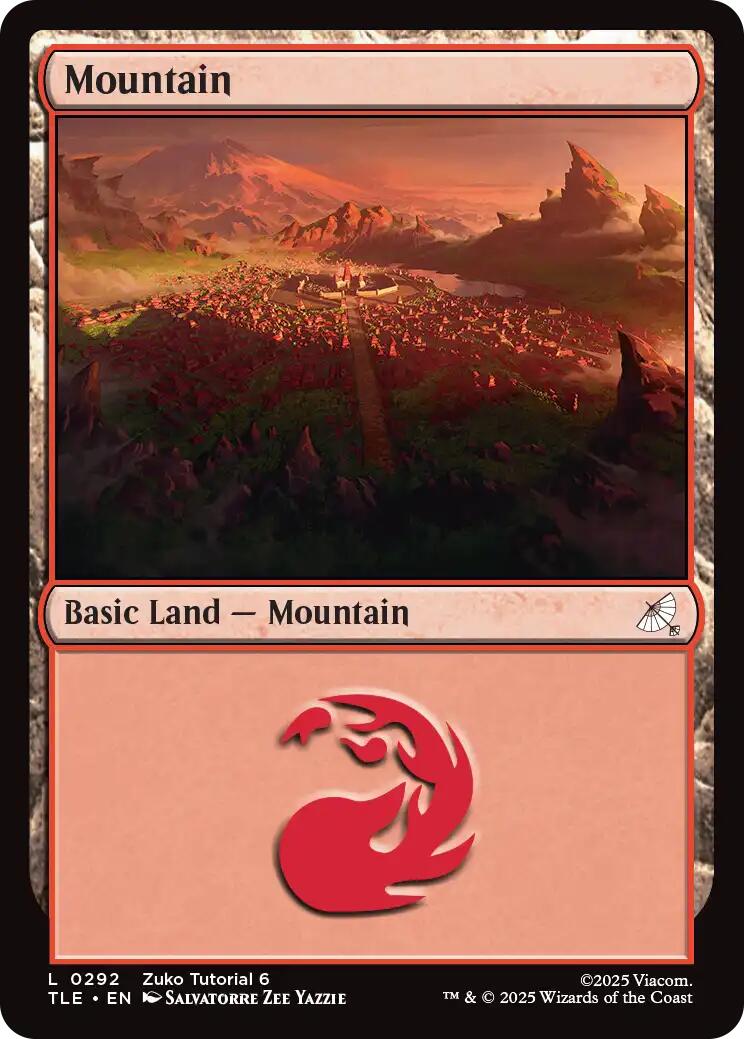 Mountain (0292) [Avatar: The Last Airbender: Eternal-Legal] | Game Master's Emporium (The New GME)