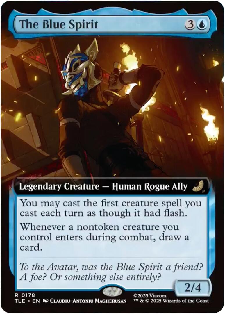 The Blue Spirit (Extended Art) [Avatar: The Last Airbender: Eternal-Legal] | Game Master's Emporium (The New GME)