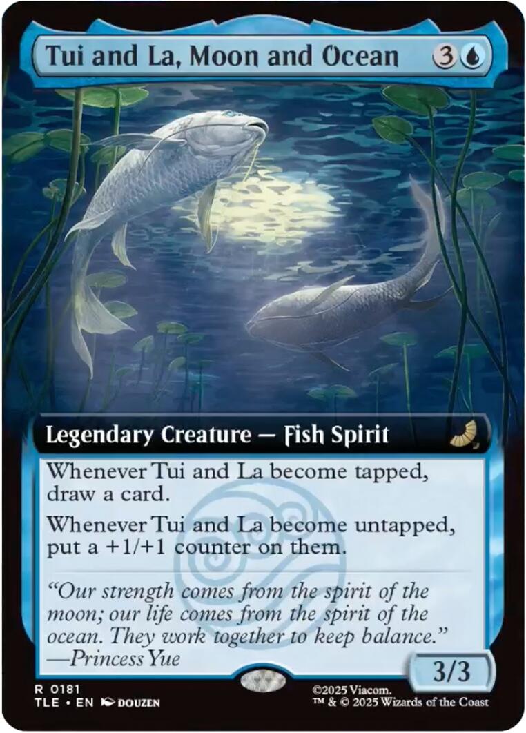 Tui and La, Moon and Ocean (Extended Art) [Avatar: The Last Airbender: Eternal-Legal] | Game Master's Emporium (The New GME)