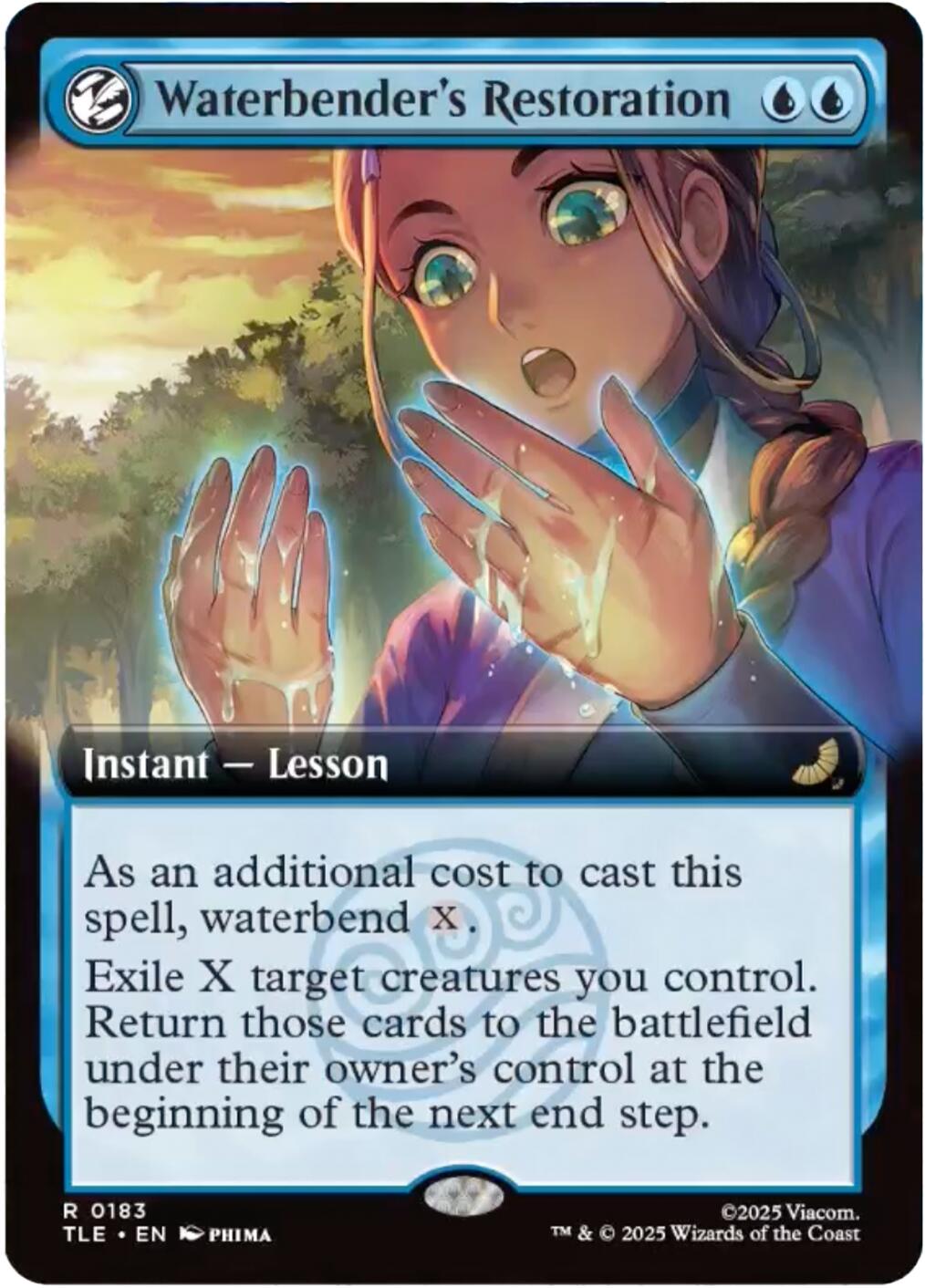 Waterbender's Restoration (Extended Art) [Avatar: The Last Airbender: Eternal-Legal] | Game Master's Emporium (The New GME)