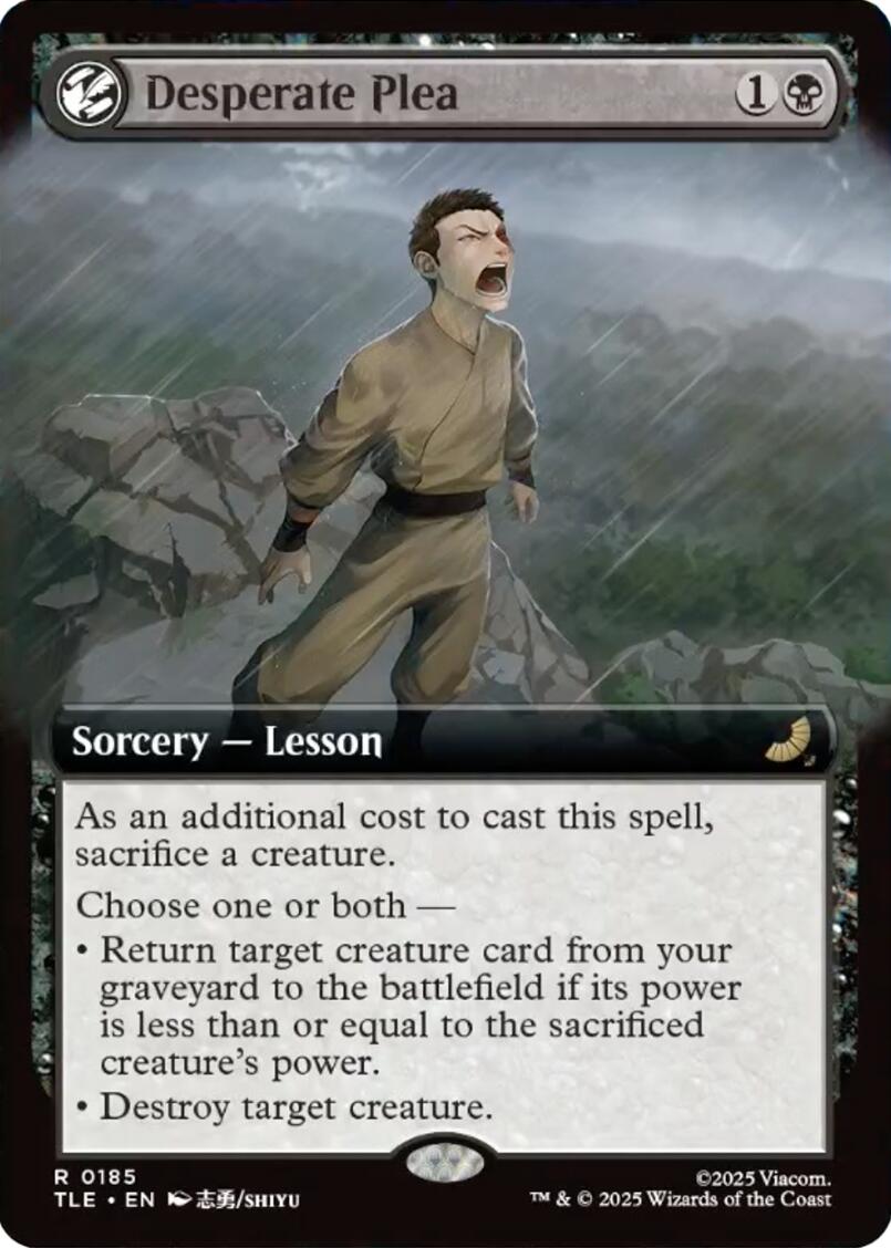 Desperate Plea (Extended Art) [Avatar: The Last Airbender: Eternal-Legal] | Game Master's Emporium (The New GME)