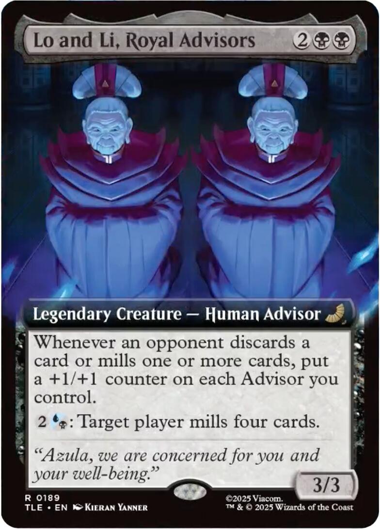 Lo and Li, Royal Advisors (Extended Art) [Avatar: The Last Airbender: Eternal-Legal] | Game Master's Emporium (The New GME)