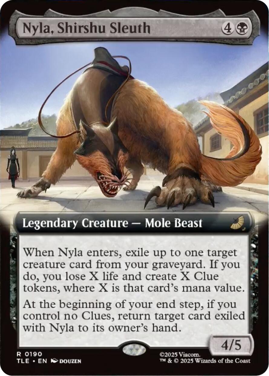 Nyla, Shirshu Sleuth (Extended Art) [Avatar: The Last Airbender: Eternal-Legal] | Game Master's Emporium (The New GME)