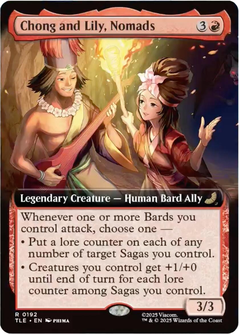 Chong and Lily, Nomads (Extended Art) [Avatar: The Last Airbender: Eternal-Legal] | Game Master's Emporium (The New GME)