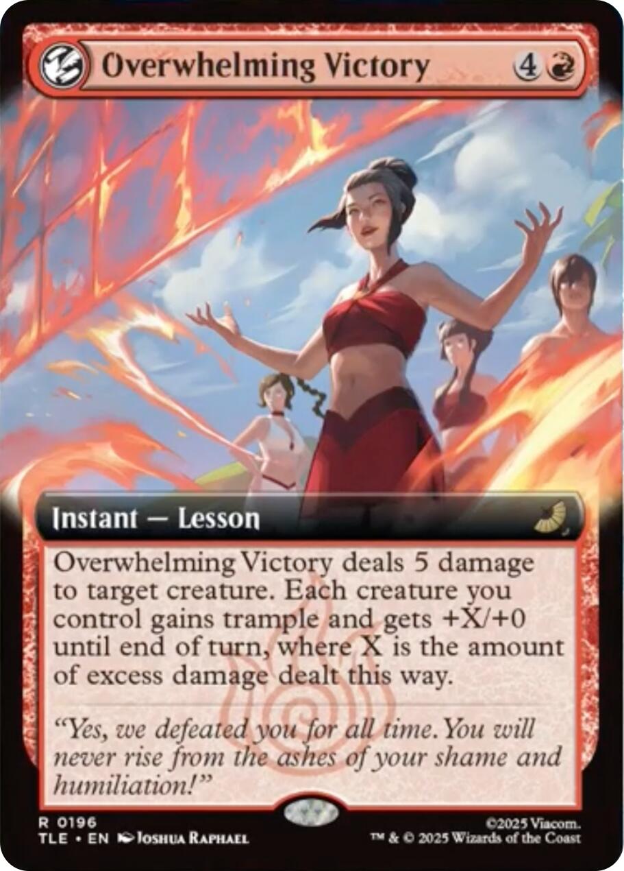 Overwhelming Victory (Extended Art) [Avatar: The Last Airbender: Eternal-Legal] | Game Master's Emporium (The New GME)