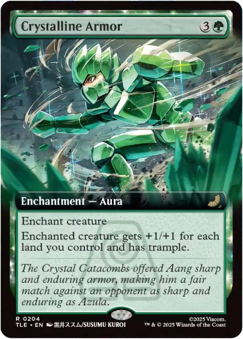 Crystalline Armor (Extended Art) [Avatar: The Last Airbender: Eternal-Legal] | Game Master's Emporium (The New GME)