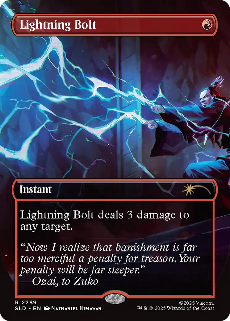 Lightning Bolt (2289) [Secret Lair Drop Series] | Game Master's Emporium (The New GME)