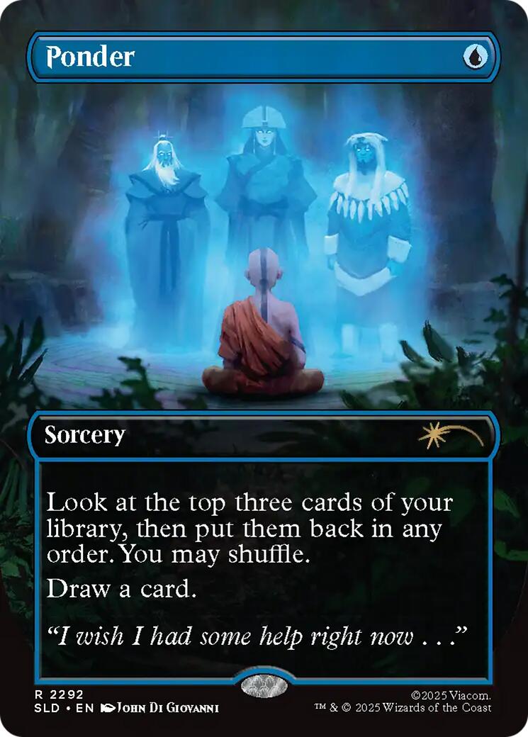 Ponder (2292) [Secret Lair Drop Series] | Game Master's Emporium (The New GME)