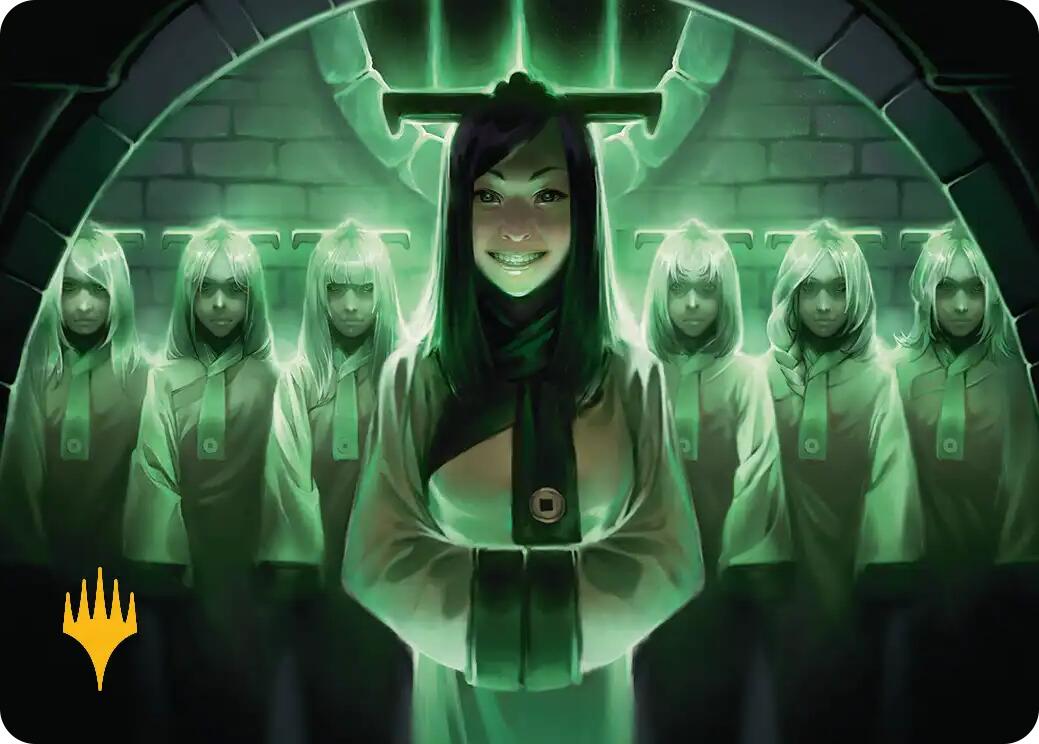 Joo Dee, One of Many Art Card (Gold-Stamped Signature) [Avatar: The Last Airbender Art Series] | Game Master's Emporium (The New GME)