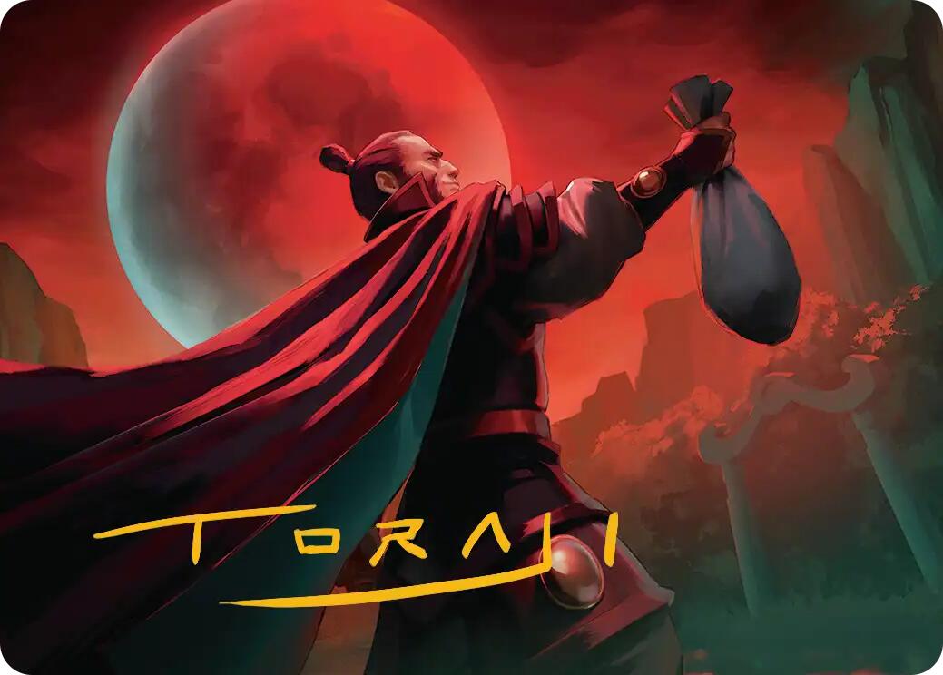 Zhao, the Moon Slayer Art Card (Gold-Stamped Signature) [Avatar: The Last Airbender Art Series] | Game Master's Emporium (The New GME)