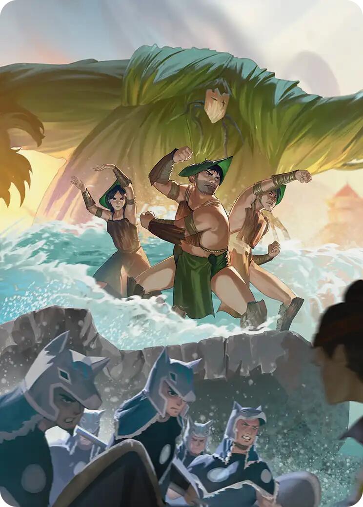 Swampbenders Art Card [Avatar: The Last Airbender Art Series] | Game Master's Emporium (The New GME)