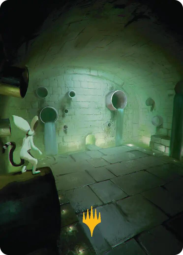 Swamp Art Card (Gold-Stamped Planeswalker Symbol) [Avatar: The Last Airbender Art Series] | Game Master's Emporium (The New GME)