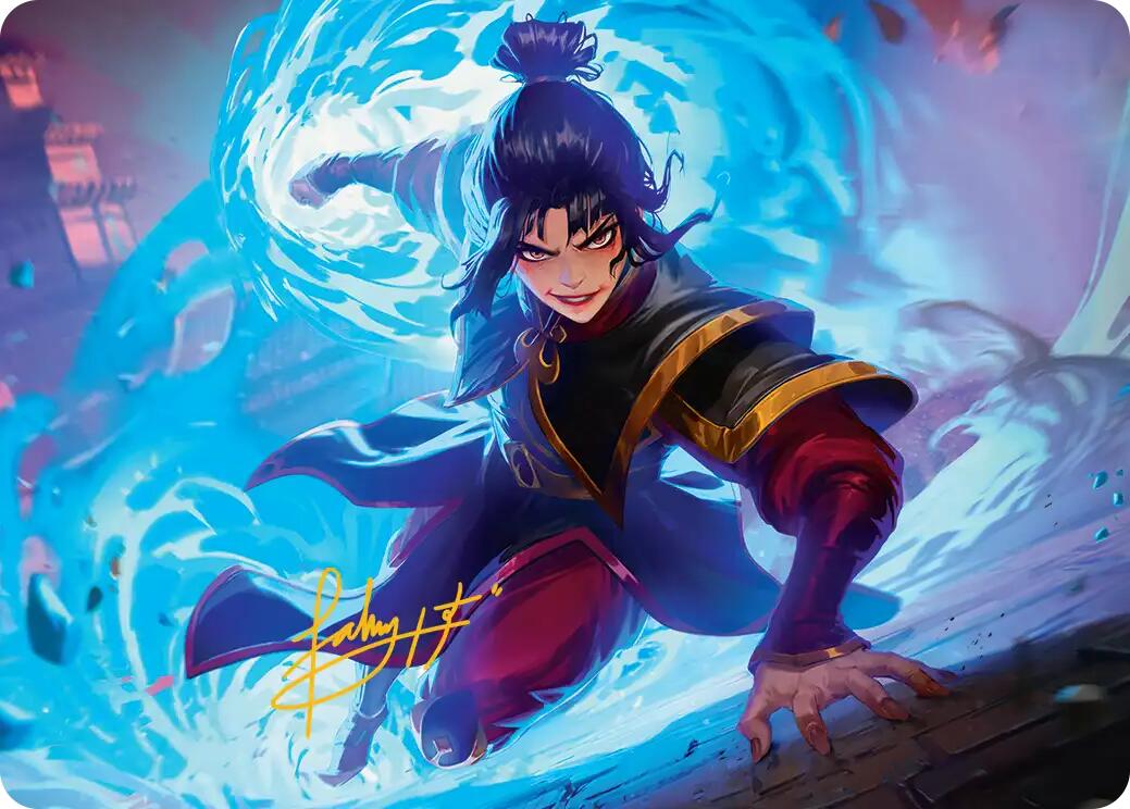 Fire Lord Azula Art Card (Gold-Stamped Signature) [Avatar: The Last Airbender Art Series] | Game Master's Emporium (The New GME)