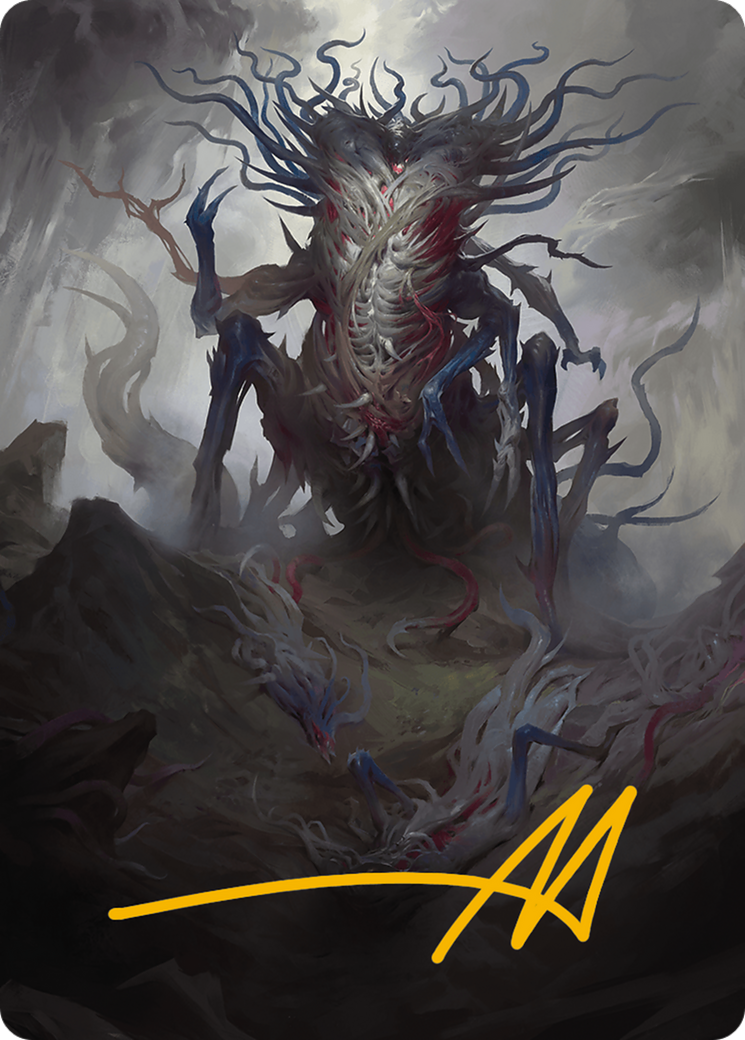 Azlask, the Swelling Scourge Art Card (Gold-Stamped Signature) [Modern Horizons 3 Art Series] | Game Master's Emporium (The New GME)