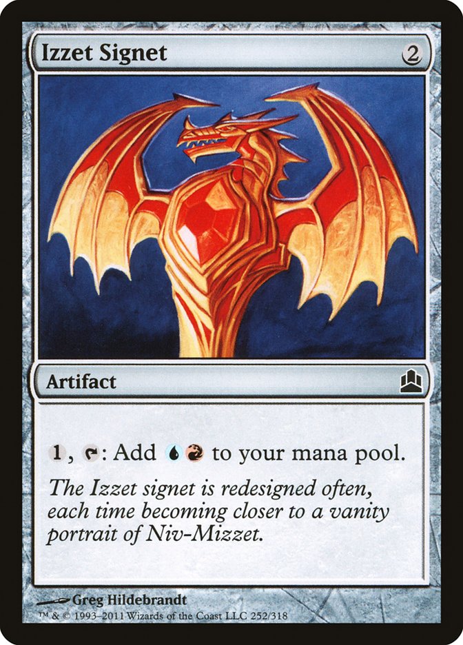 Izzet Signet [Commander 2011] | Game Master's Emporium (The New GME)