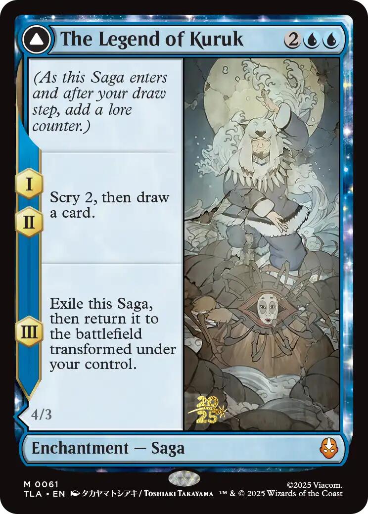 The Legend of Kuruk [Avatar: The Last Airbender Prerelease Cards] | Game Master's Emporium (The New GME)