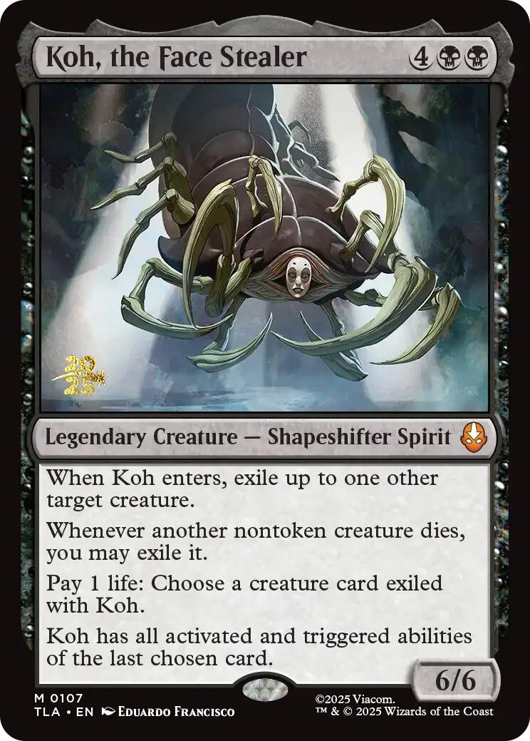 Koh, the Face Stealer [Avatar: The Last Airbender Prerelease Cards] | Game Master's Emporium (The New GME)