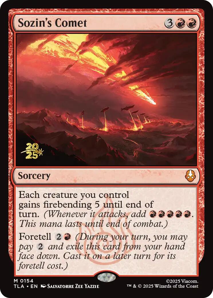 Sozin's Comet [Avatar: The Last Airbender Prerelease Cards] | Game Master's Emporium (The New GME)