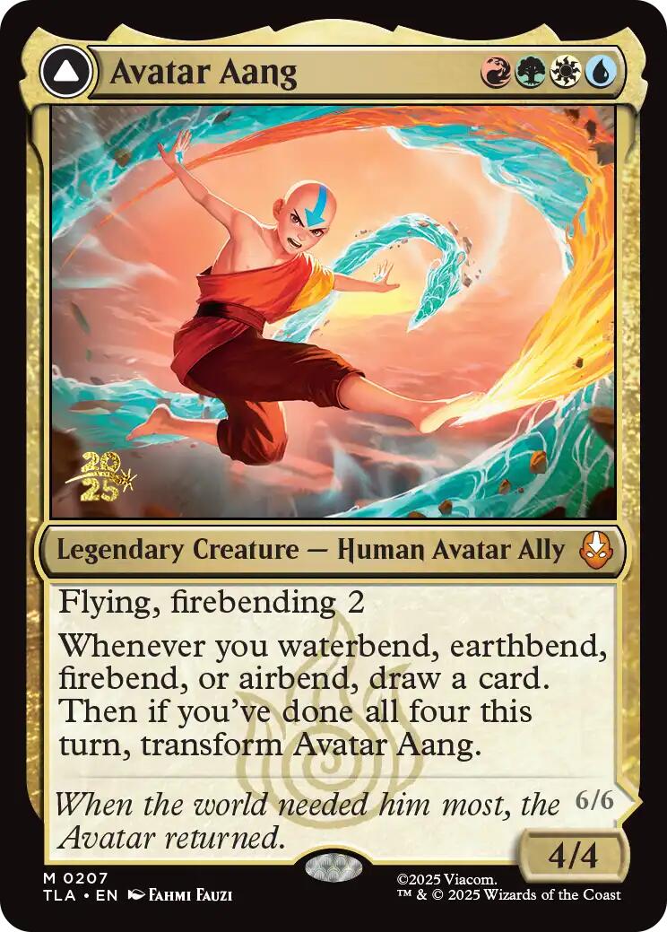 Avatar Aang [Avatar: The Last Airbender Prerelease Cards] | Game Master's Emporium (The New GME)