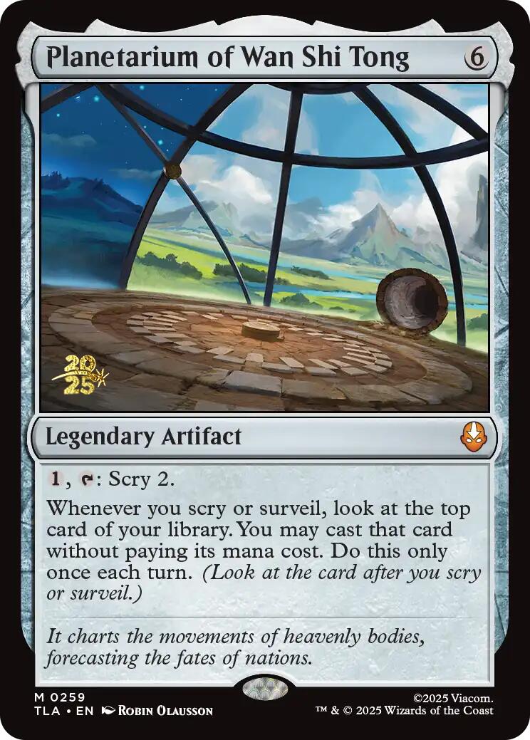 Planetarium of Wan Shi Tong [Avatar: The Last Airbender Prerelease Cards] | Game Master's Emporium (The New GME)