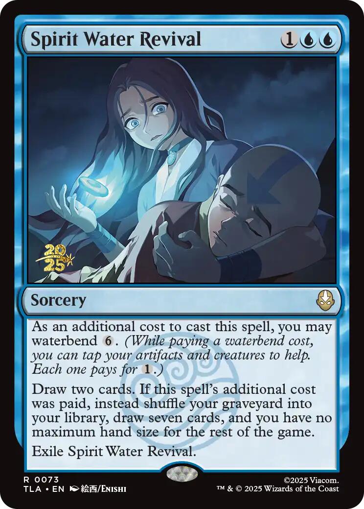 Spirit Water Revival [Avatar: The Last Airbender Prerelease Cards] | Game Master's Emporium (The New GME)