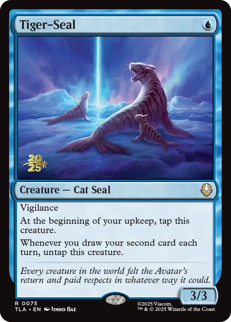 Tiger-Seal [Avatar: The Last Airbender Prerelease Cards] | Game Master's Emporium (The New GME)